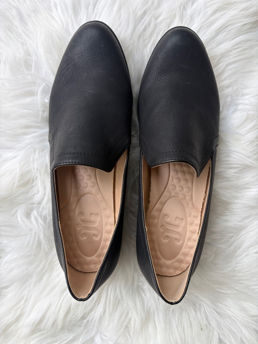 Classic Black Women's Slip-On Flats